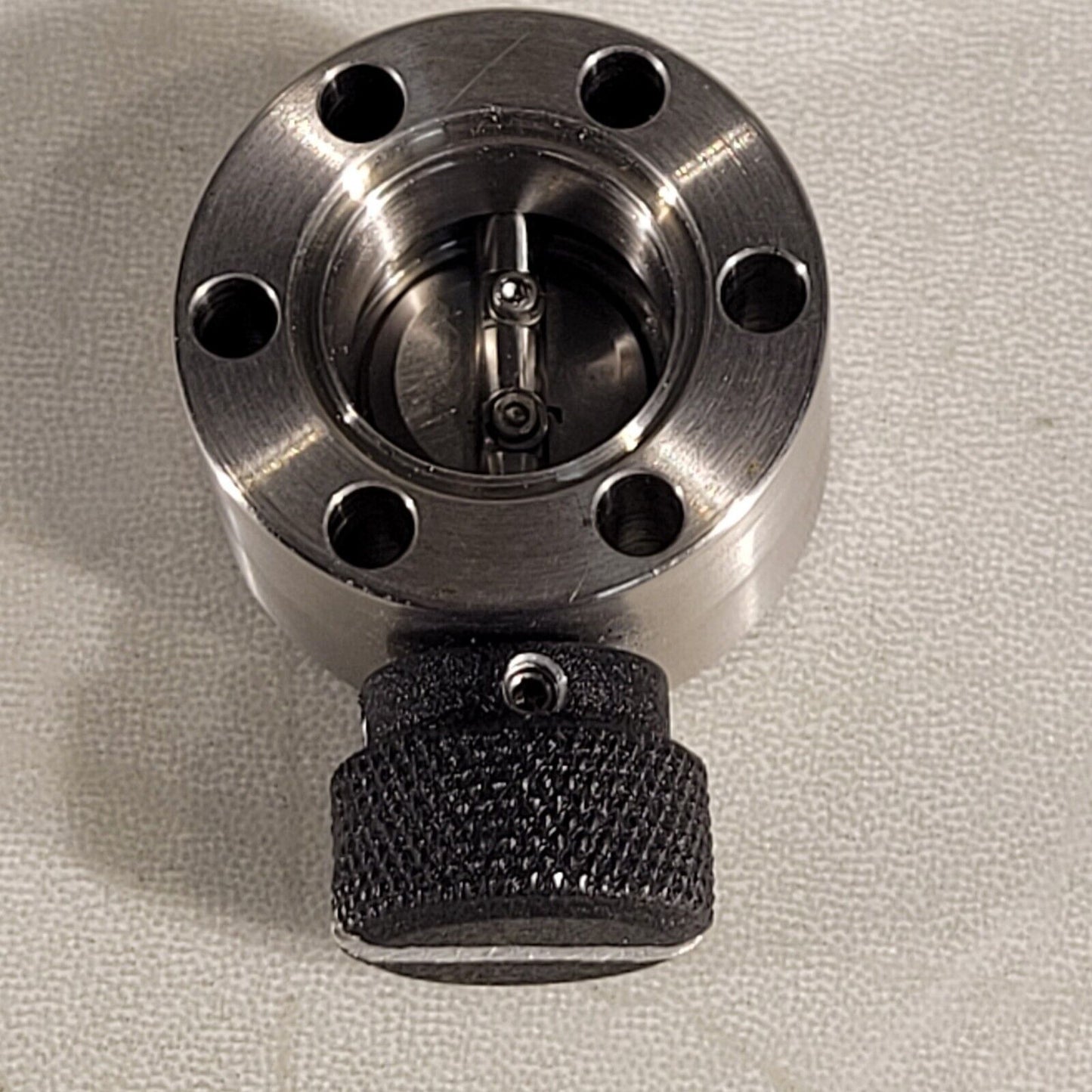 Huntington BF-075 Manual Butterfly Valve 1.33" CF Conflat DN16CF High Vacuum UHV