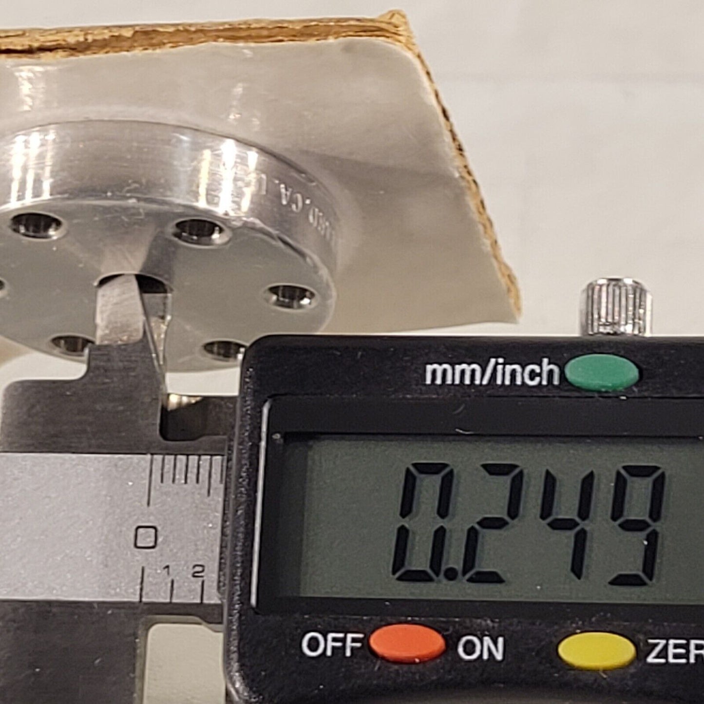 MDC 110001 Conflat 1.33" CF DN16CF 1/4" Bore High Vacuum New Old Stock Fitting