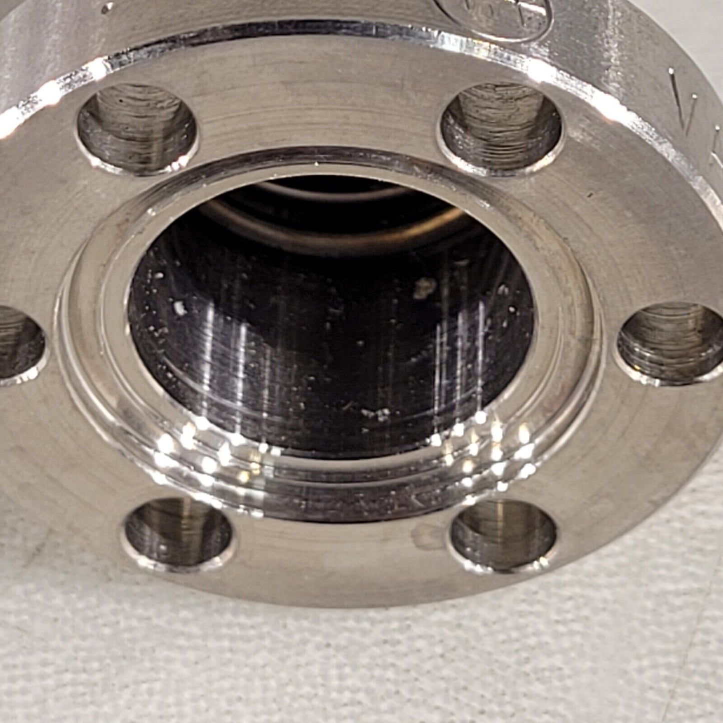 Varian 1.33" CF Conflat DN16CF Flexable Bellows Tube 9.5" Length SS High Vacuum
