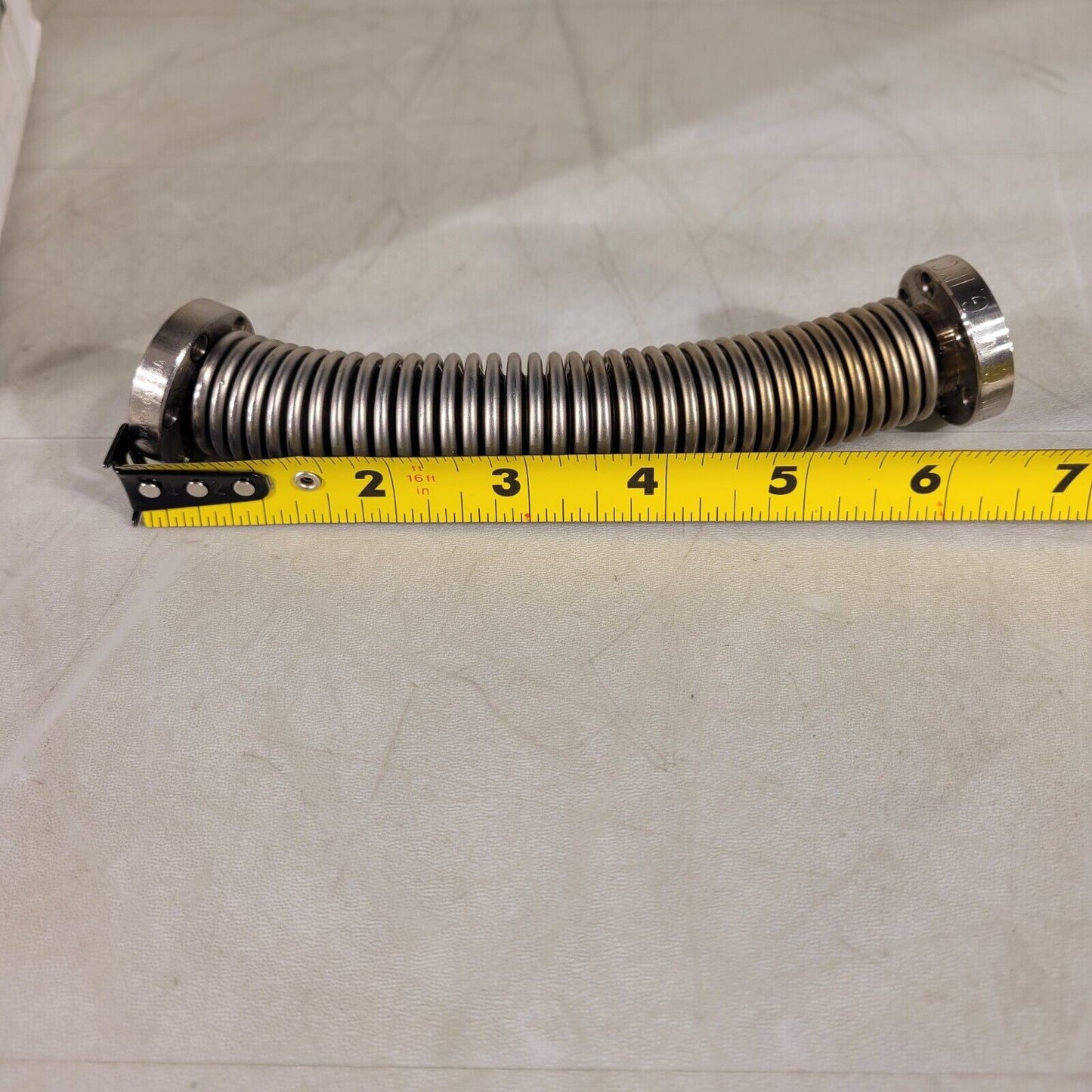 MDC MFG 1.33" CF Conflat DN16CF Flexable Bellows Tube 6.5" Length High Vacuum