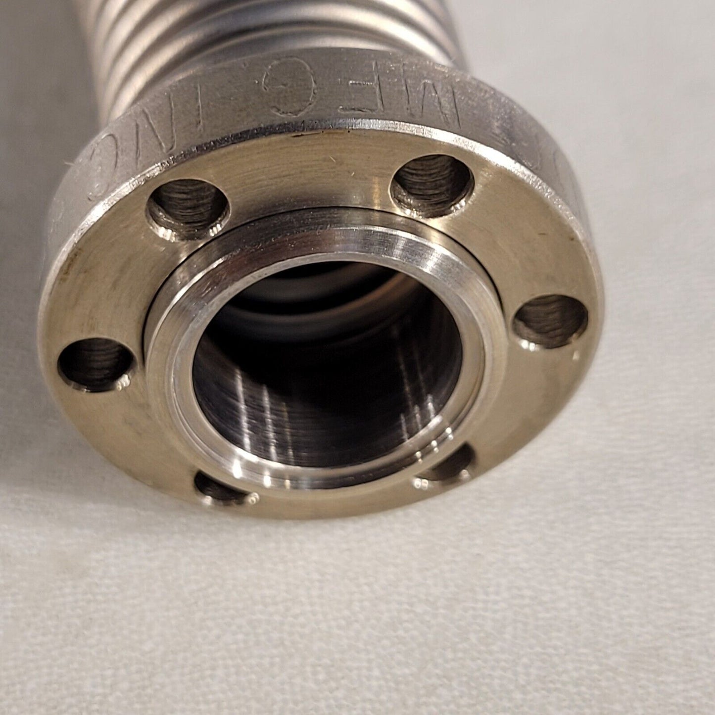 MDC MFG 1.33" CF Conflat DN16CF Flexable Bellows Tube 6.5" Length High Vacuum