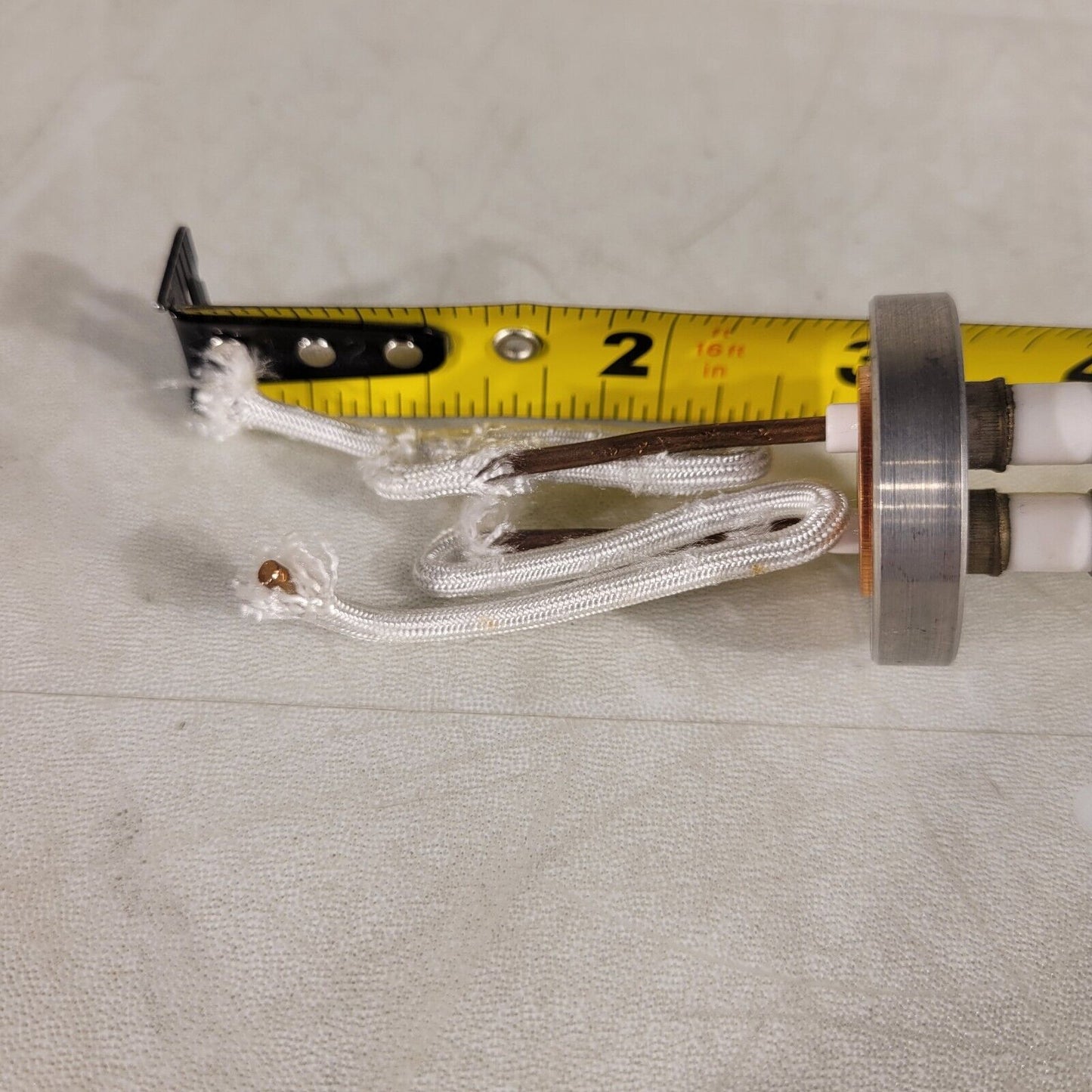 1.33" CF Conflat DN16CF Feedthrough 2-Pin High Vacuum High Voltage Stainless