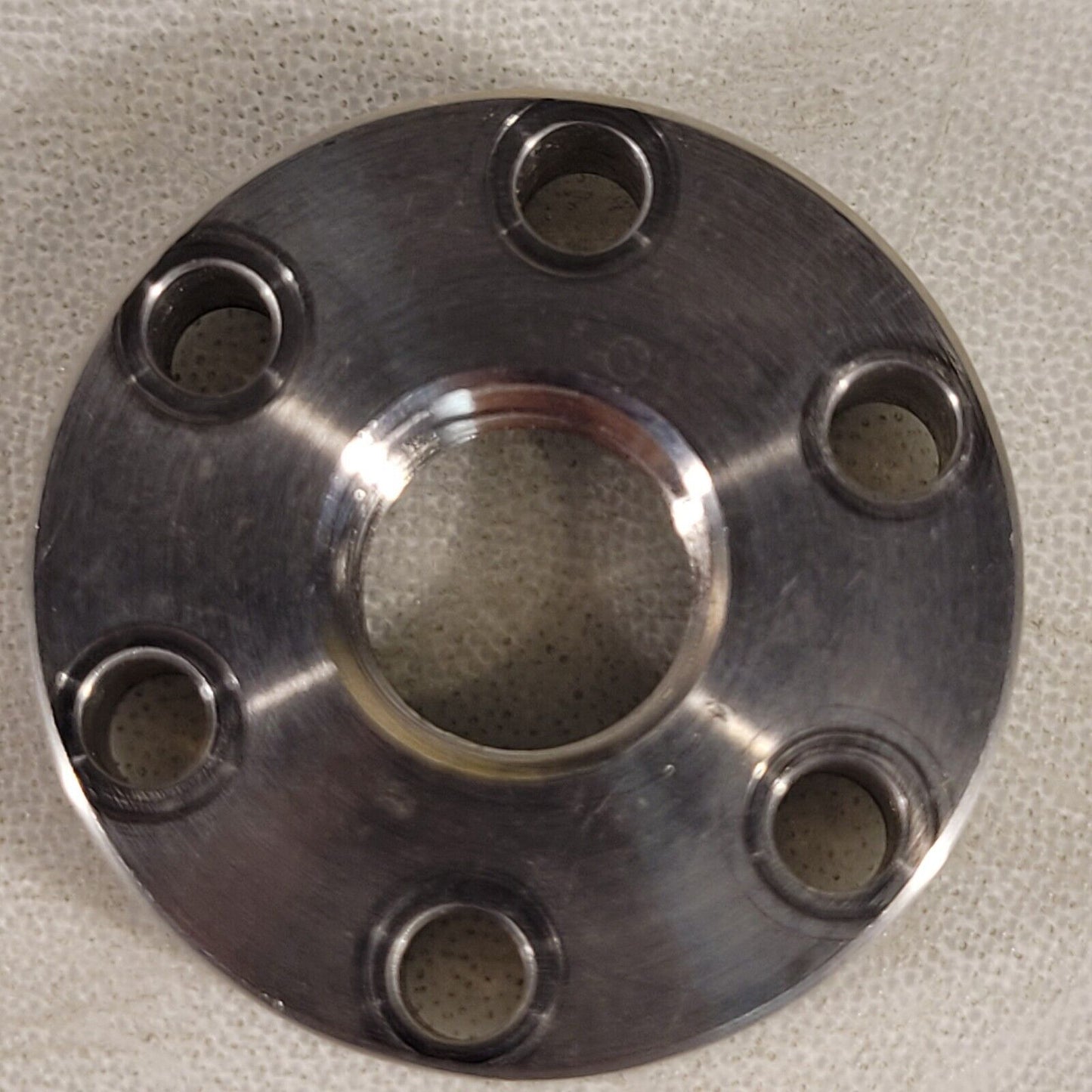 Varian 1.33" CF Conflat DN16CF Threaded Adapter 1/2" SS High Vacuum