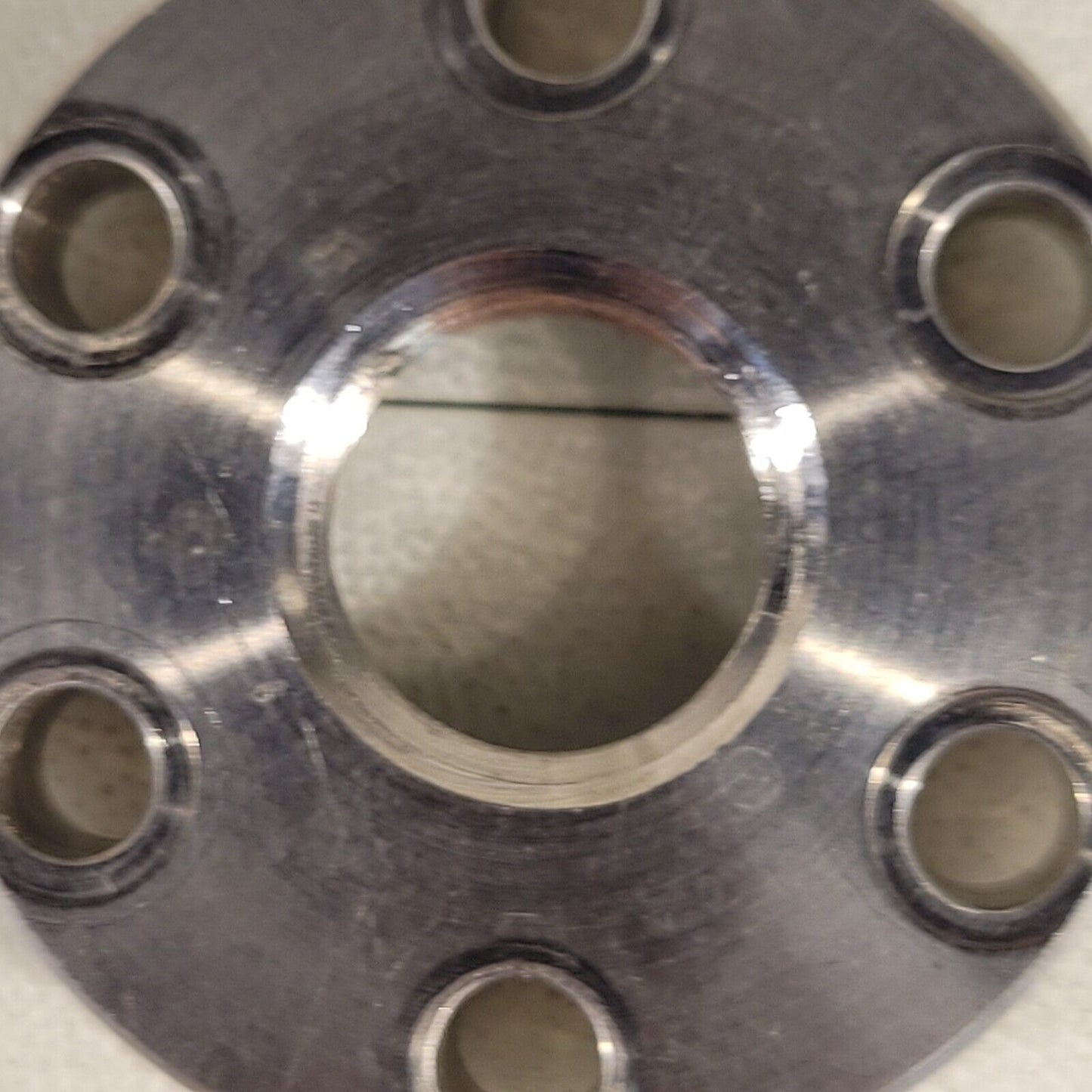 Varian 1.33" CF Conflat DN16CF Threaded Adapter 1/2" SS High Vacuum