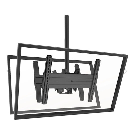 Chief MCB1U Back To Back Flat Panel Ceiling Mounts Black New Open Box