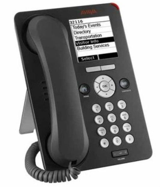 Avaya 9610 IP Phone w/Stand Charcoal Gray 700383912 9610D01A -1009