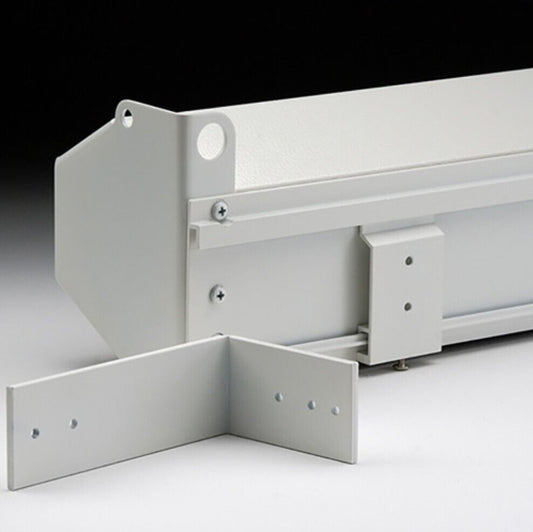 Da-Lite 77027 White Floating Mounting Bracket White
