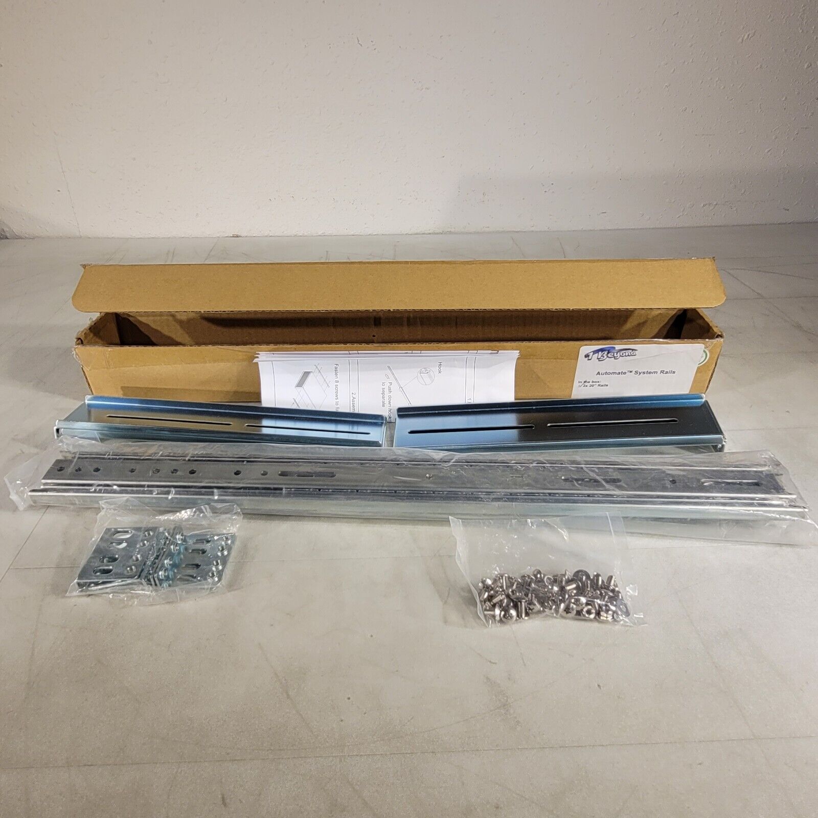 1 Beyond Automate™ Systems Rails In the box 2 X 20” Rails – Lab ...