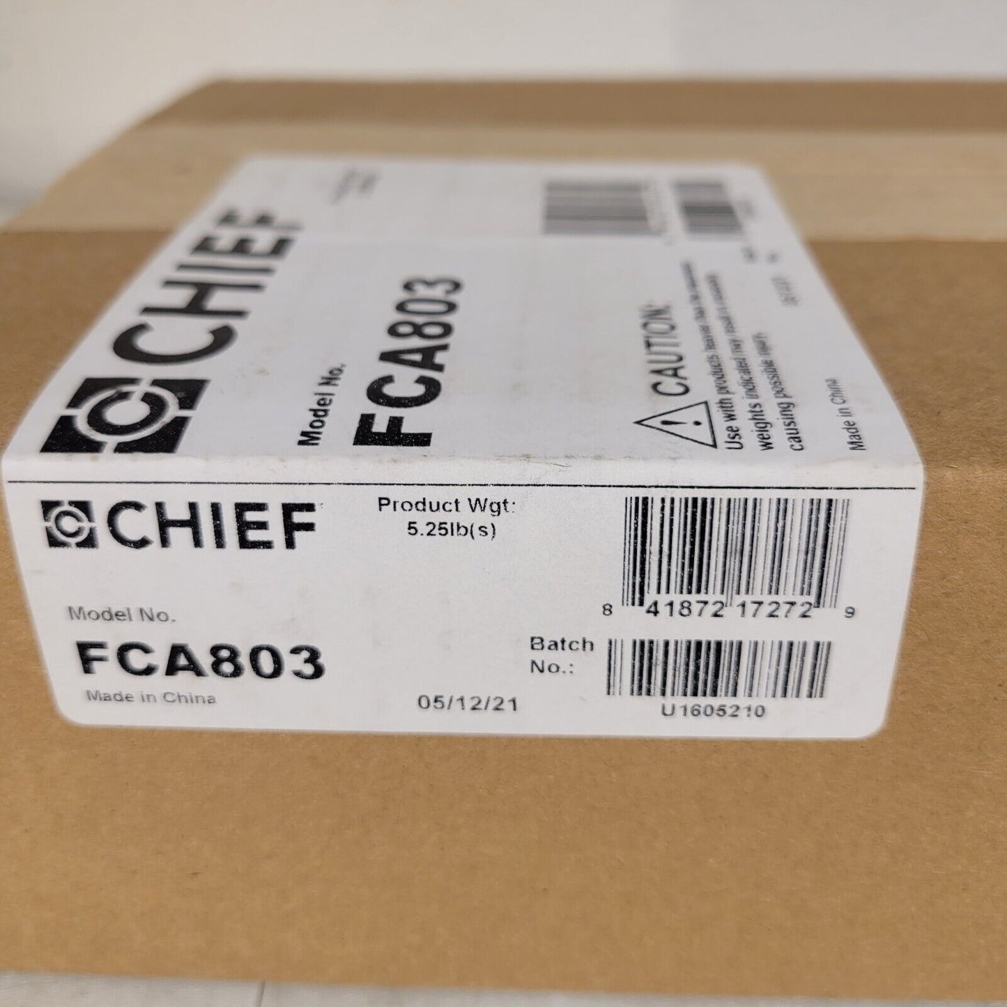 Chief FCA803 Fusion Above/Below Accessory Shelf for 37 to 70" Displays