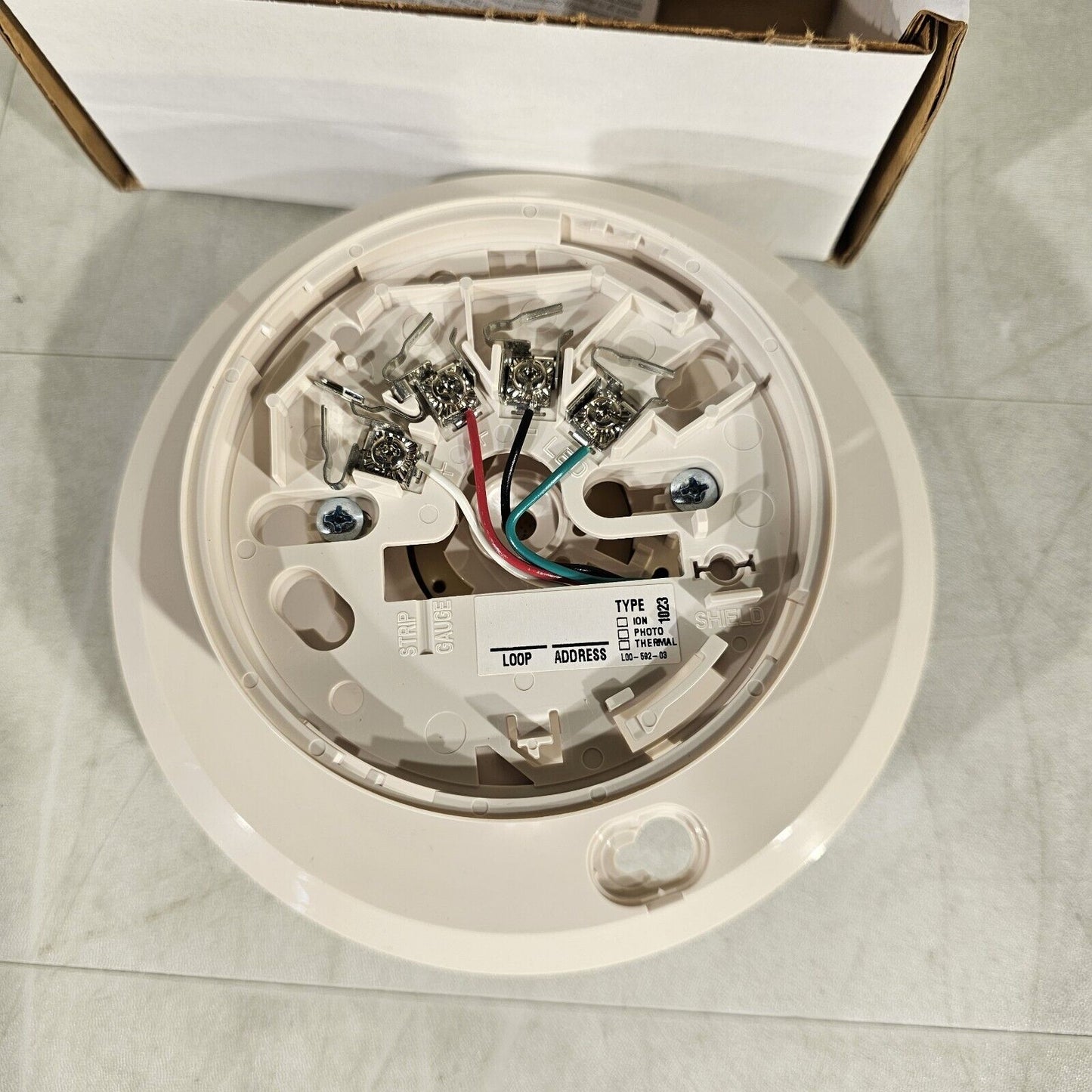 Fike 63-1064 Sounder Base with Horn 631064 Fire Alarm Mount NOS