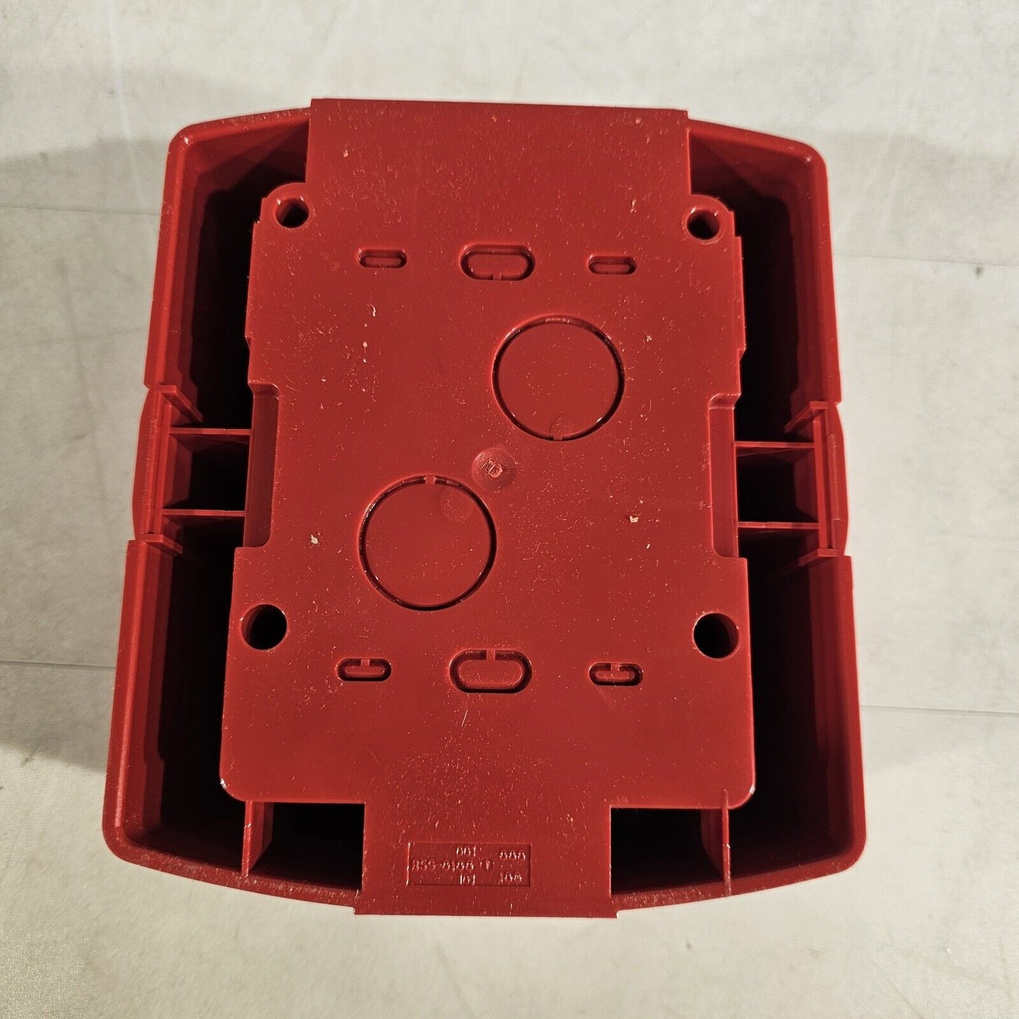 System Sensor SpectrAlert SPRK Speaker w/ Wall Mount Outdoor Red Honeywell Alarm