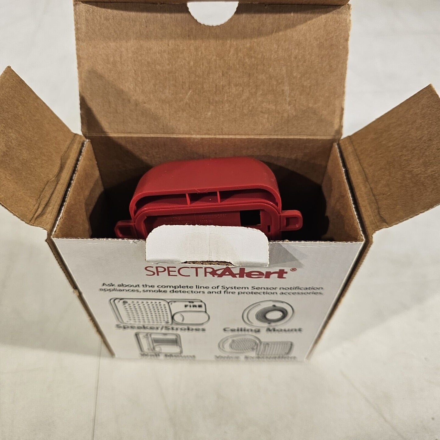 System Sensor SpectrAlert S1224MCK 12V 24V Weatherproof Output Strobe Honeywell