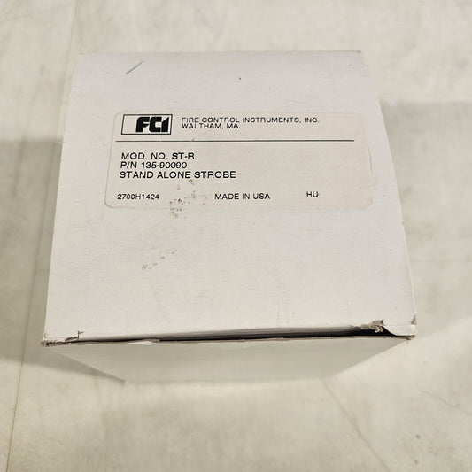FCI Gamewell ST-R 135-90090 Stand Alone Strobe Fire Alarm Siemens Faraday FOS