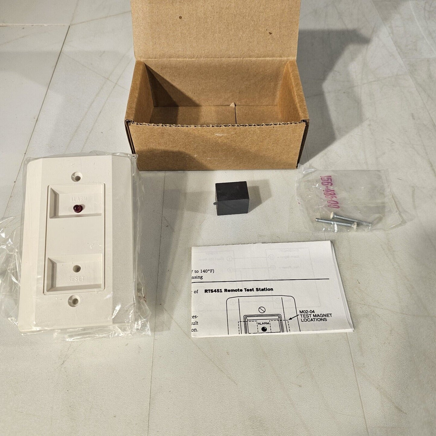 System Sensor RTS451 Fire Alarm Smoke Detector Remote Test Station Honeywell