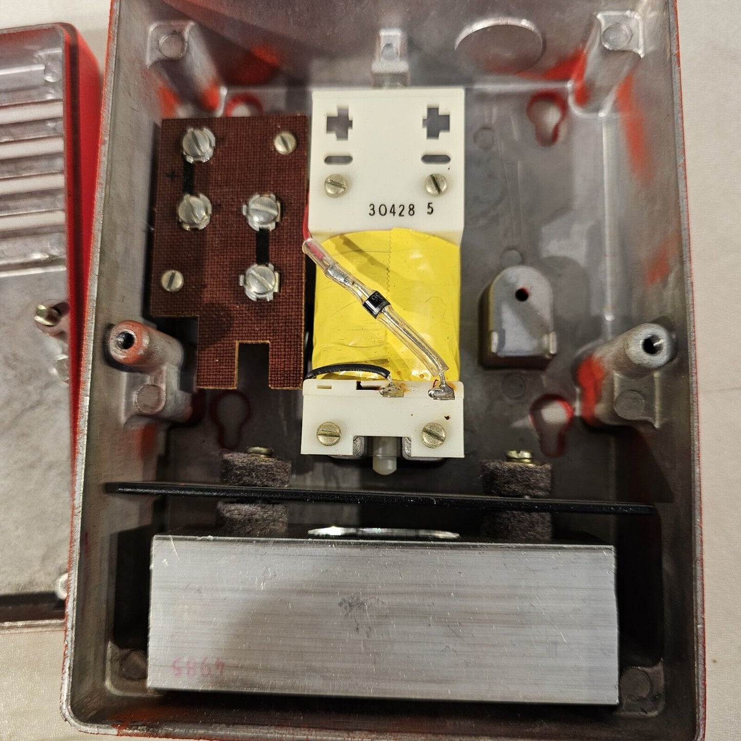 Wheelock 712PT-24 Chime Fire Alarm Vintage