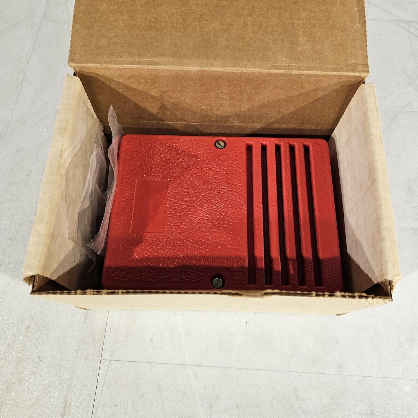 Wheelock 712PT-24 Chime Fire Alarm Vintage