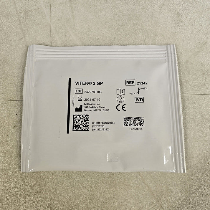 Gp Kit Card Notes BioMerieux Vitek 2 GP Test Kit Reagent Card 21342 - 1 Card – Lab ...