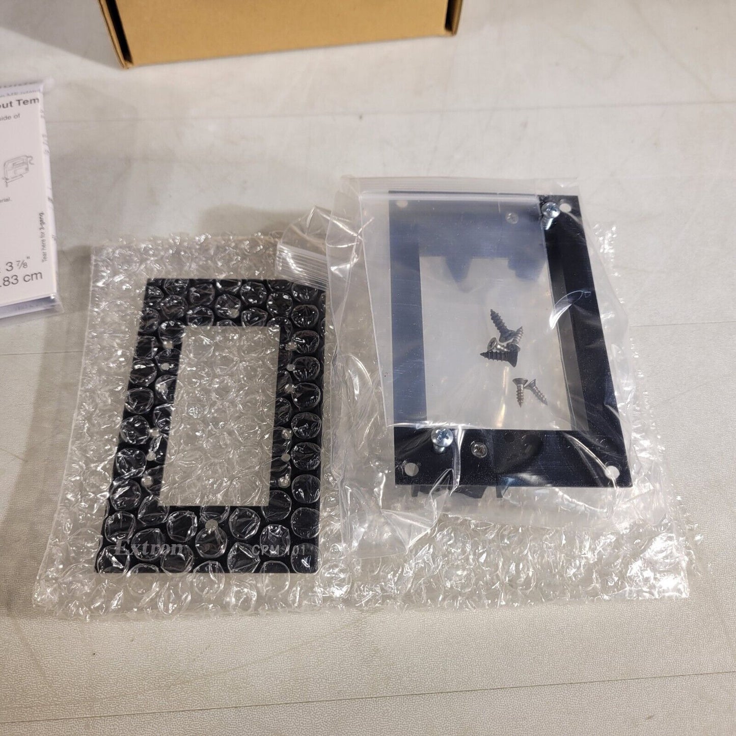 Extron CPM101 One-Gang AV Connectivity Mounting Frame 60-583-11