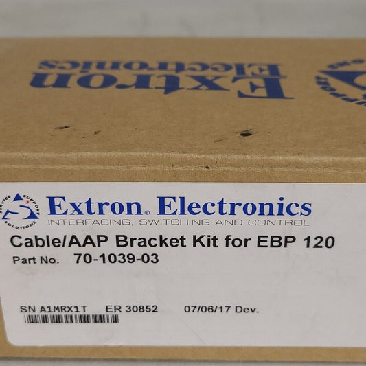 Extron 70-1039-03 Cable Cubby AAP Bracket Kit For EBO 120
