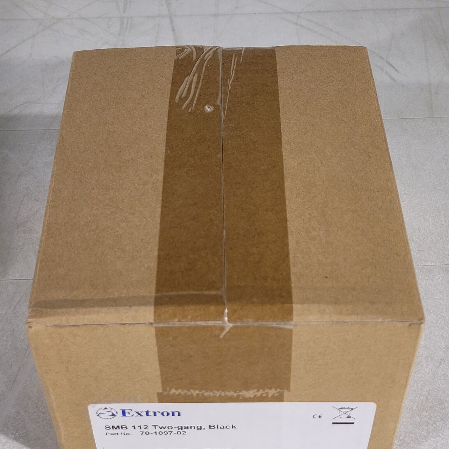 Extron 70-1097-02 SMB 112 Two-gang Black Surface Mount Boxes