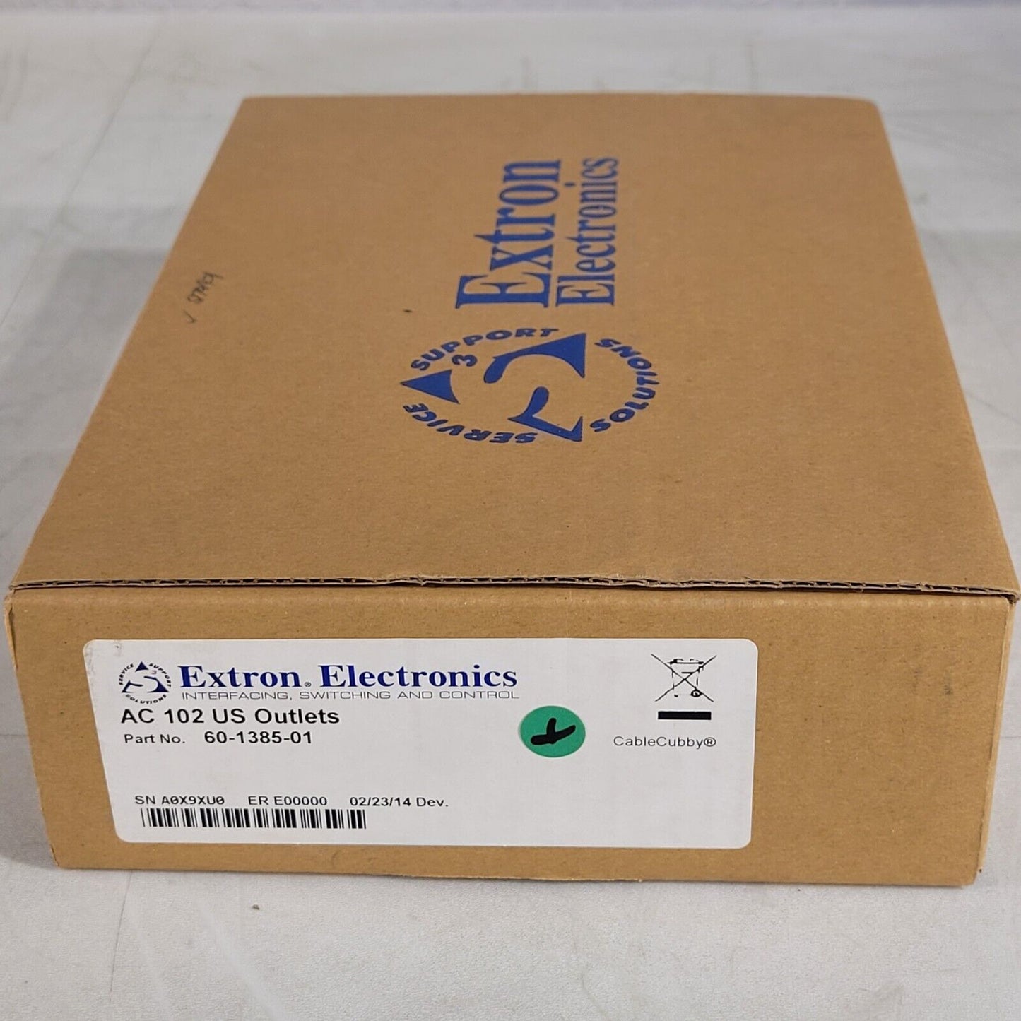 Extron 60-1385-01 Electronics AC 102 US Outlets Powe Module