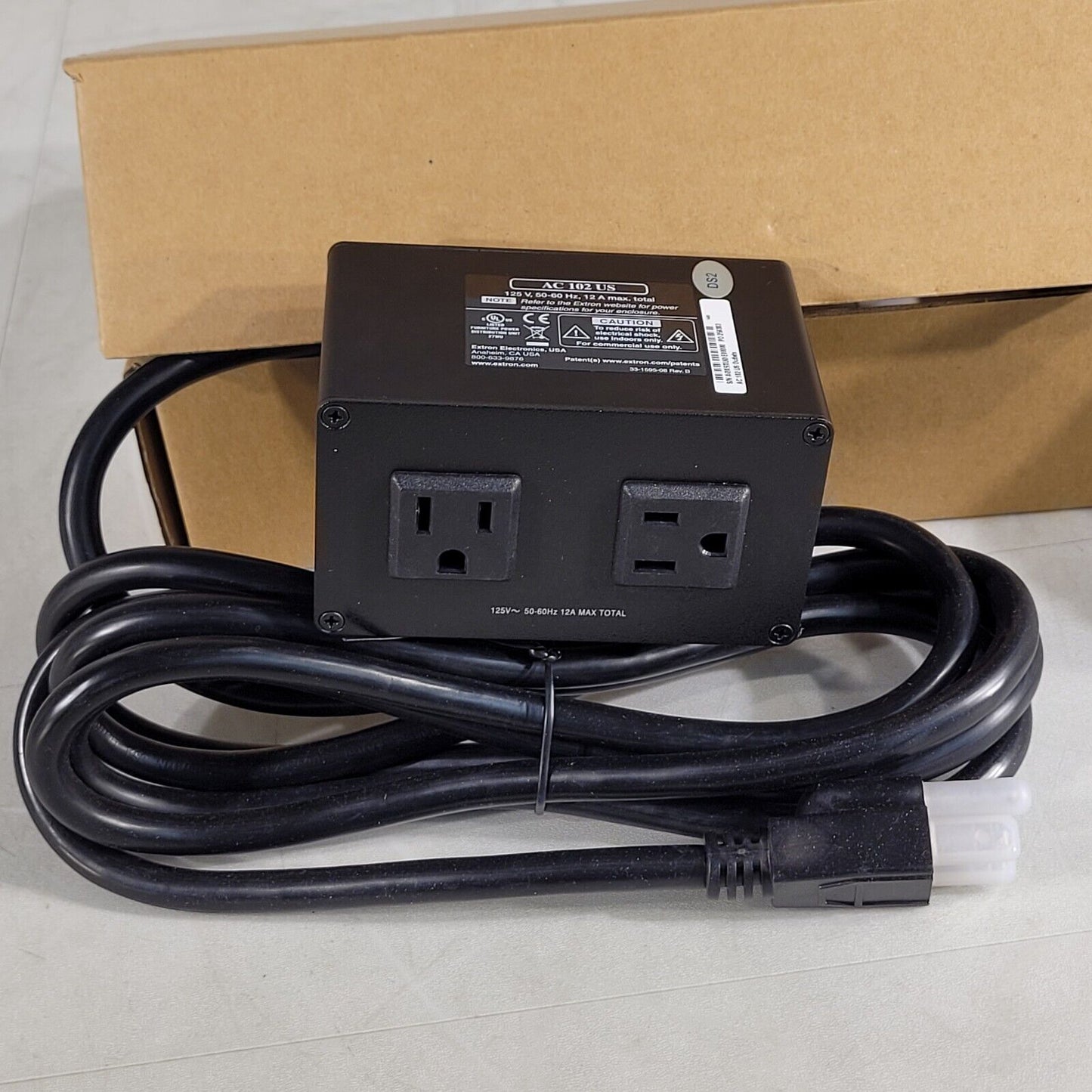 Extron 60-1385-01 Electronics AC 102 US Outlets Powe Module