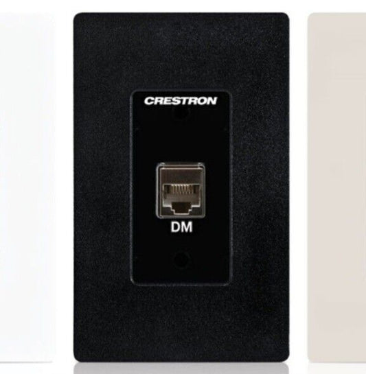 Crestron MP-WP181-C-B Media Presentation Wall Plate DigitalMedia 8G+� Black