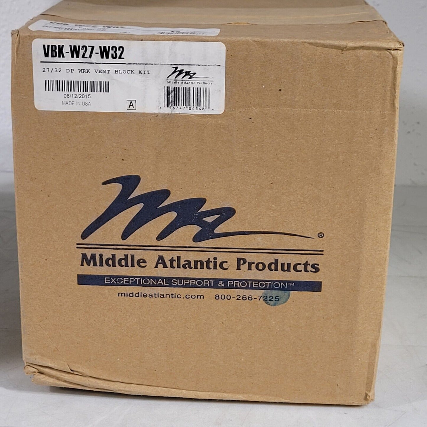 Middle Atlantic VBK-W27-W32 Vent Blocker Kit For 27" And 32" Deep WRK Series