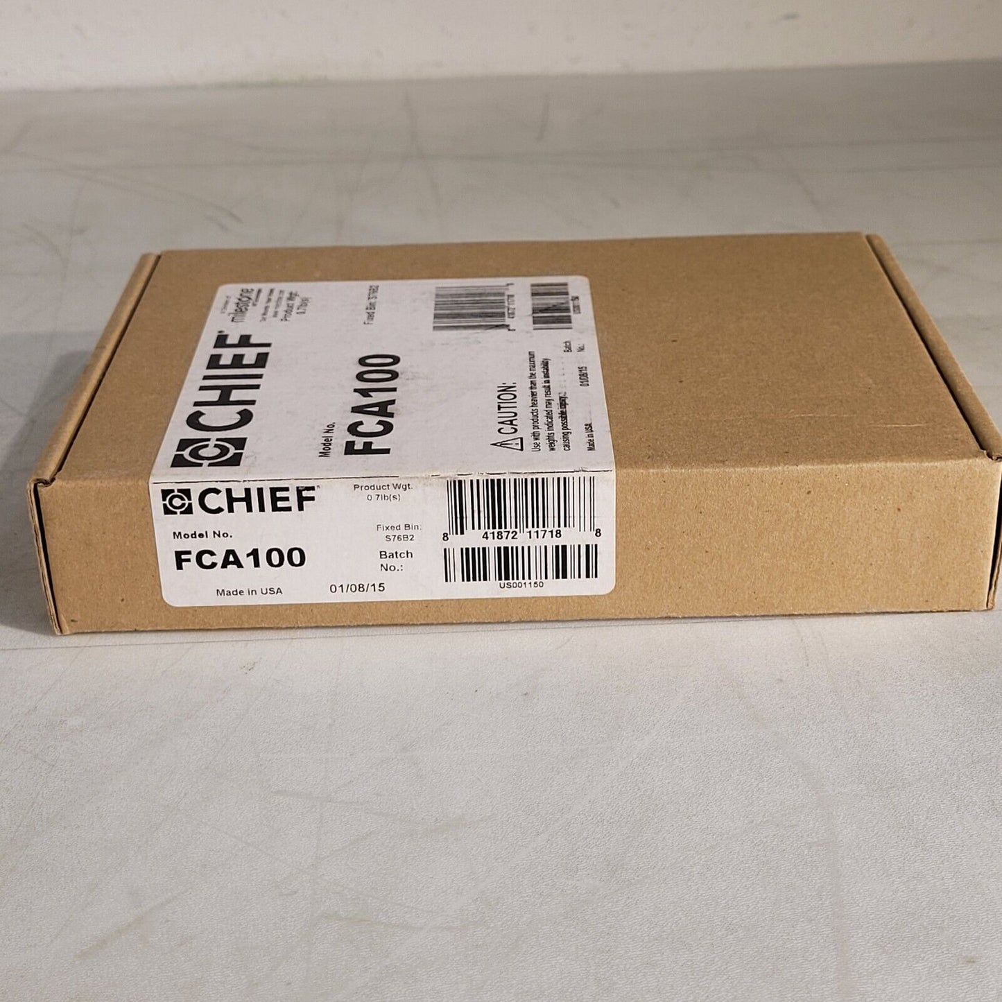 FCA100 Chief FUSION CAT5, Surge-CPU Mount Adapter