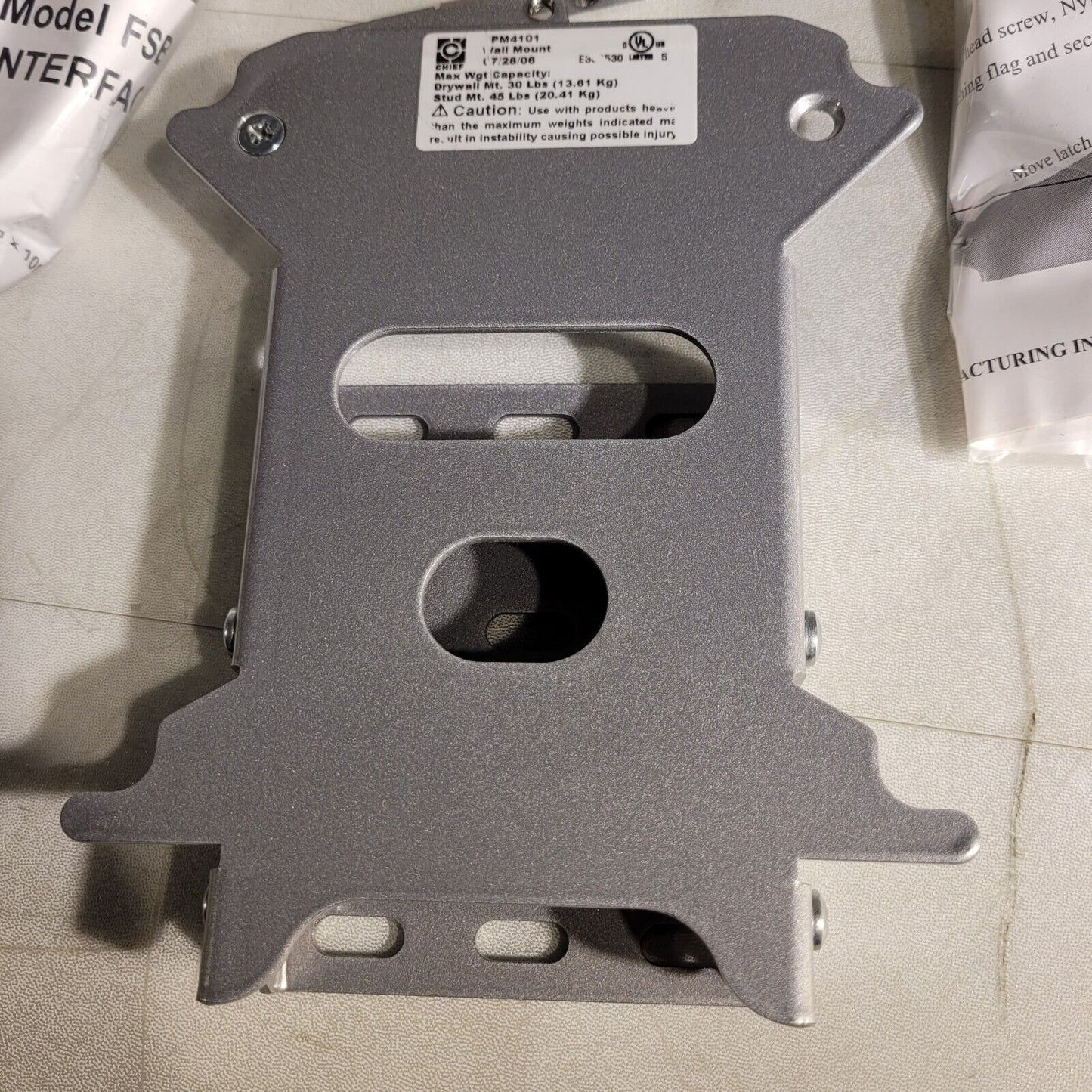 Chief FPM4101 Small Flat Panel Tilt-Adjustable Wall Mount