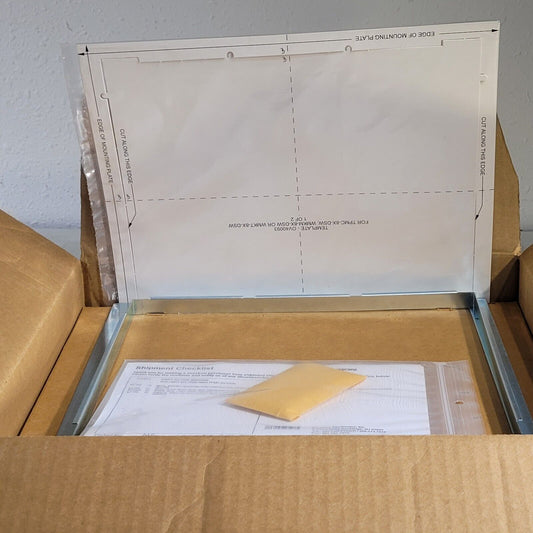 Crestron WMKT-8X-DSW Post-Construction Wall Mounting Kit w/Trim Ring