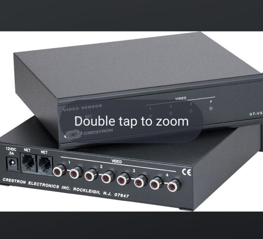 Crestron ST-VS 4-Channel Video Signal Sensor Module w/ Power Supply
