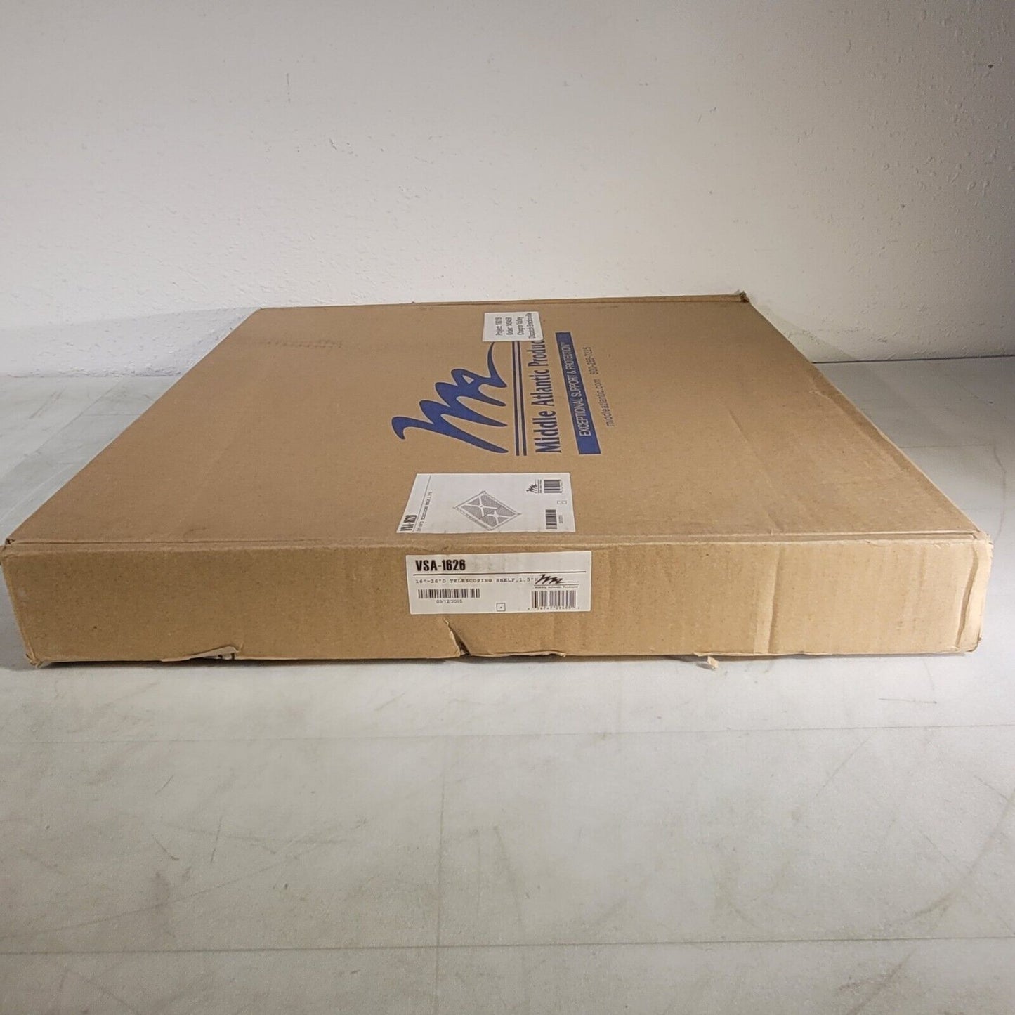 Middle Atlantic VSA-1626 Heavet Duty Adjustable Rackshelf 16 to 26" Telescoping