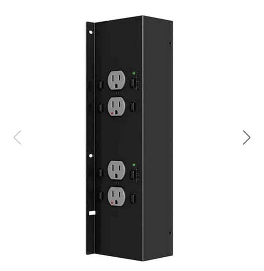 Chief PAC527P4-KIT 4 Plug In-Wall Retro Power Kit