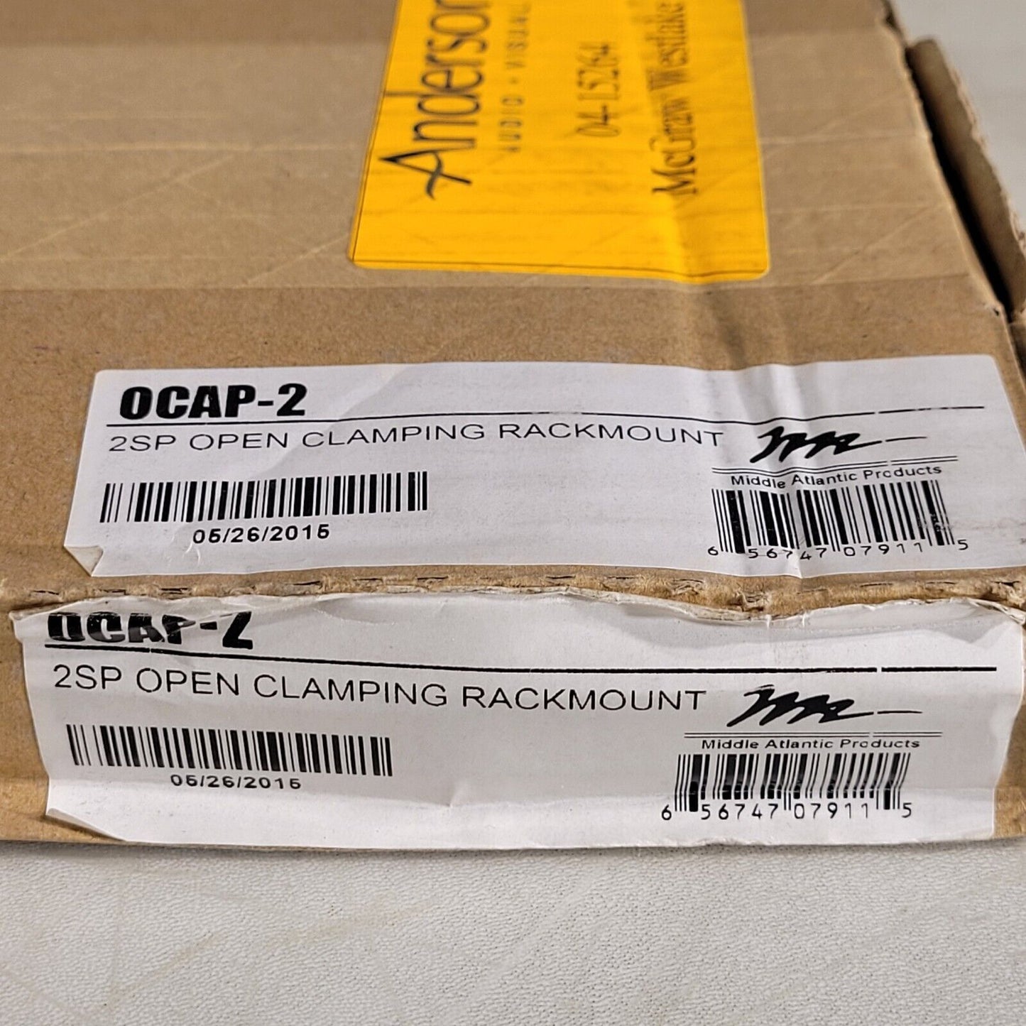 Middle Atlantic OCAP-2 2 Sp Open Clamping Rackmount