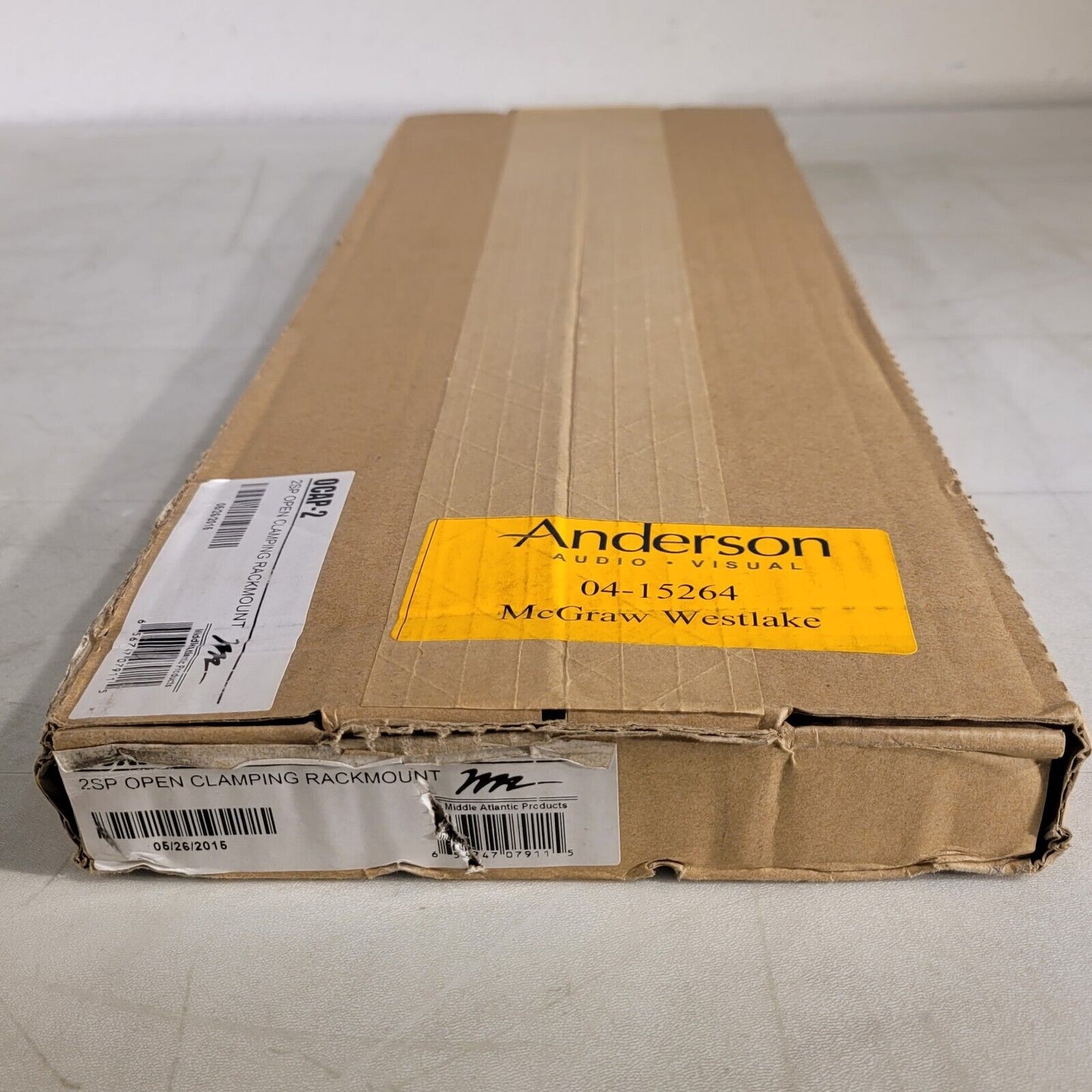 Middle Atlantic OCAP-2 2 Sp Open Clamping Rackmount