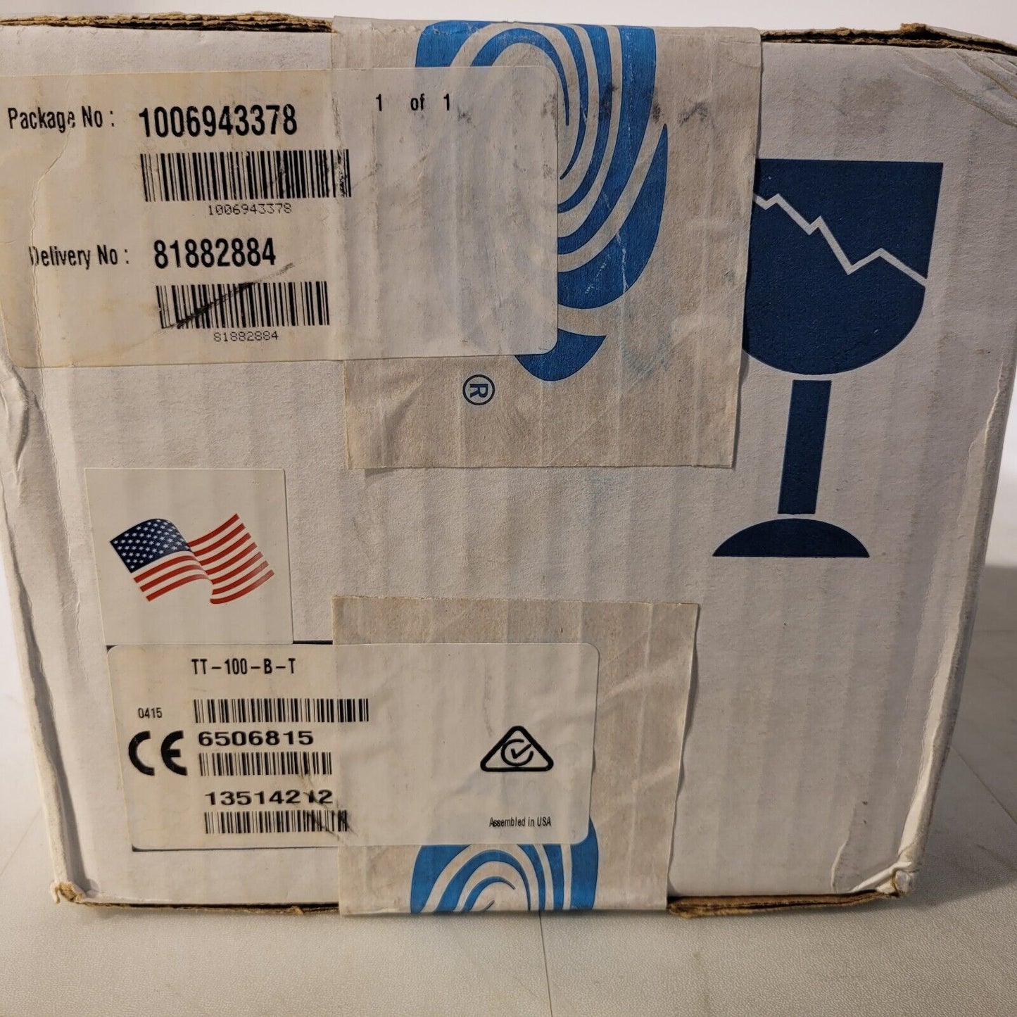 Crestron TT-100-B-T Connect It Cabble Caddy w/ 120V Outlet, No Cables