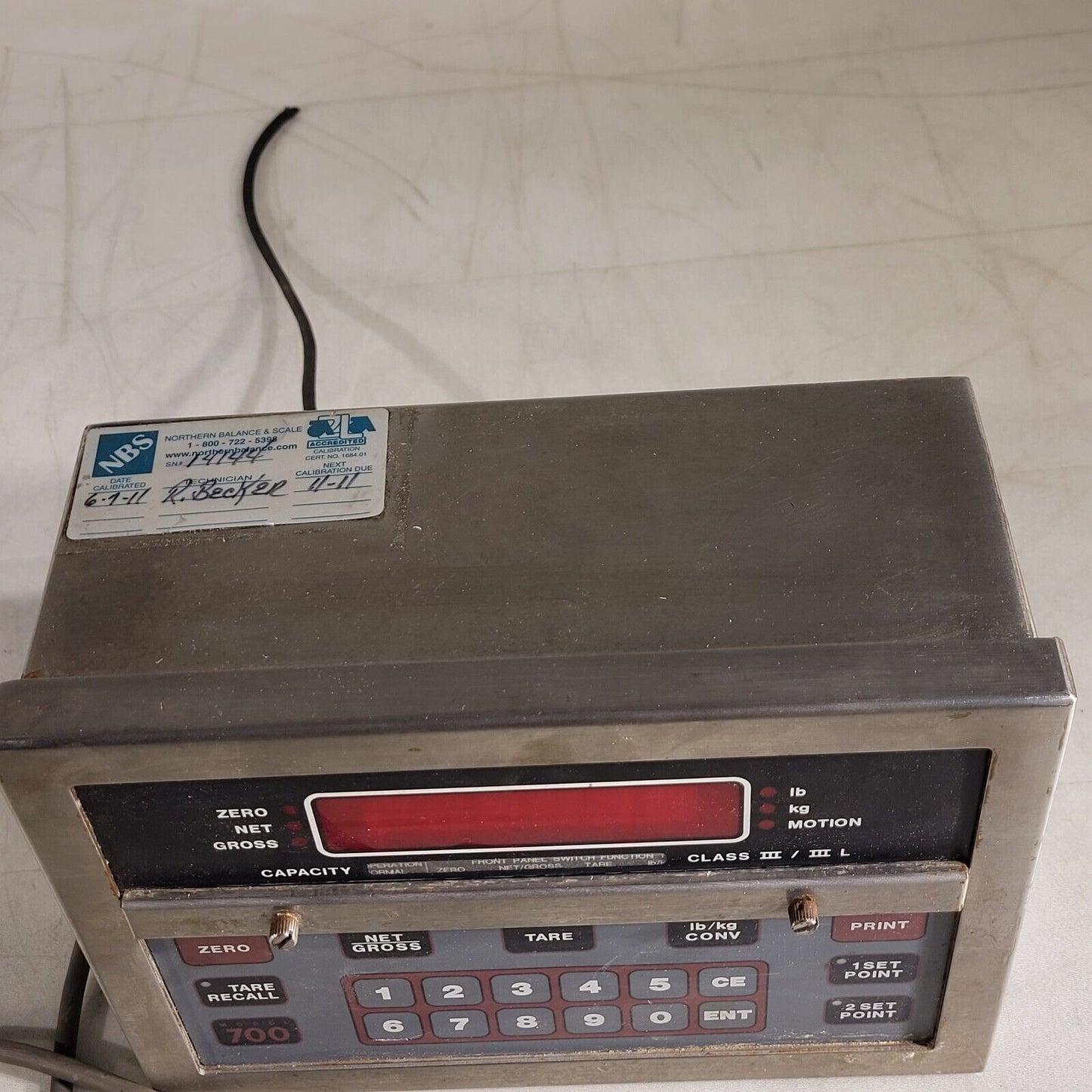 Rice Lake Weighting System ID700H-AAAC Scale Controller 20W 120V