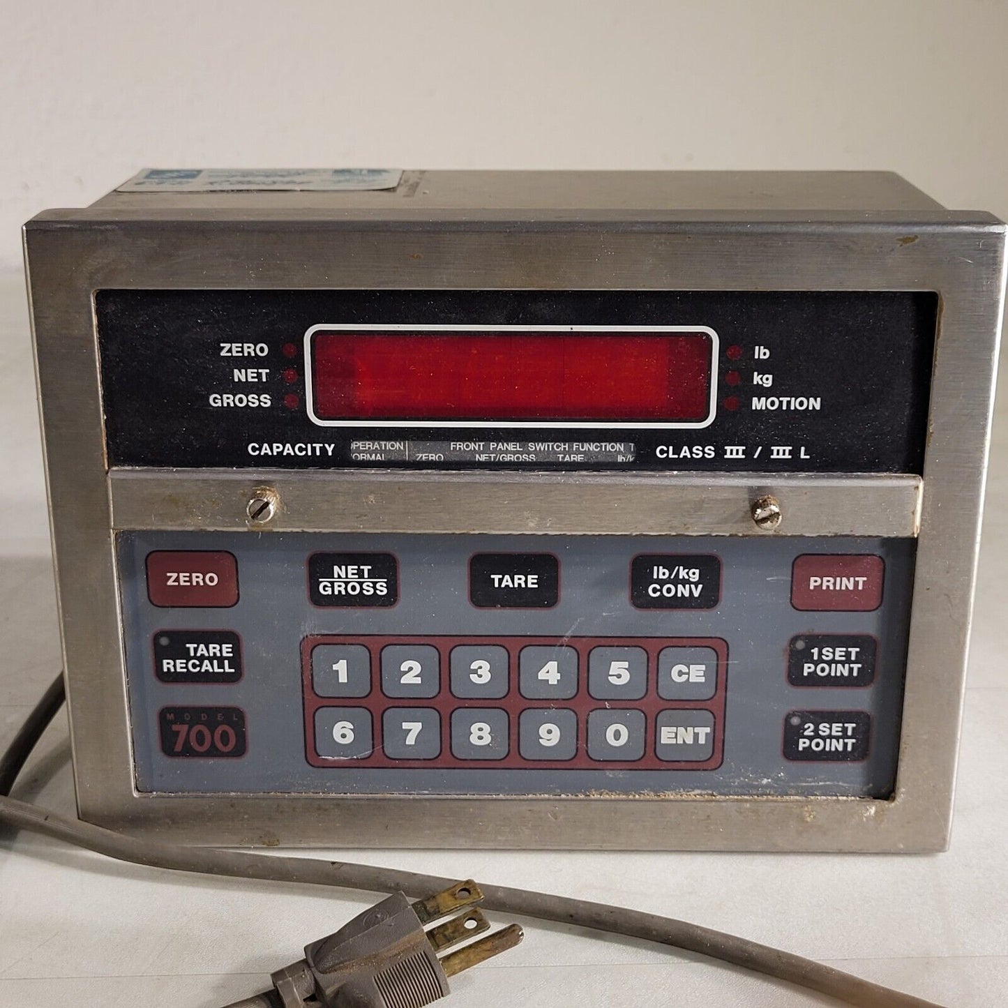 Rice Lake Weighting System ID700H-AAAC Scale Controller 20W 120V