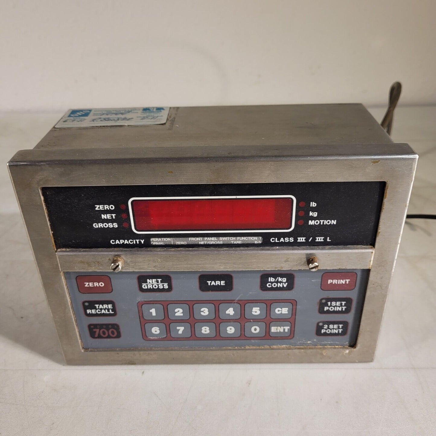 Rice Lake Weighting System ID700H-AAAC Scale Controller 20W 120V