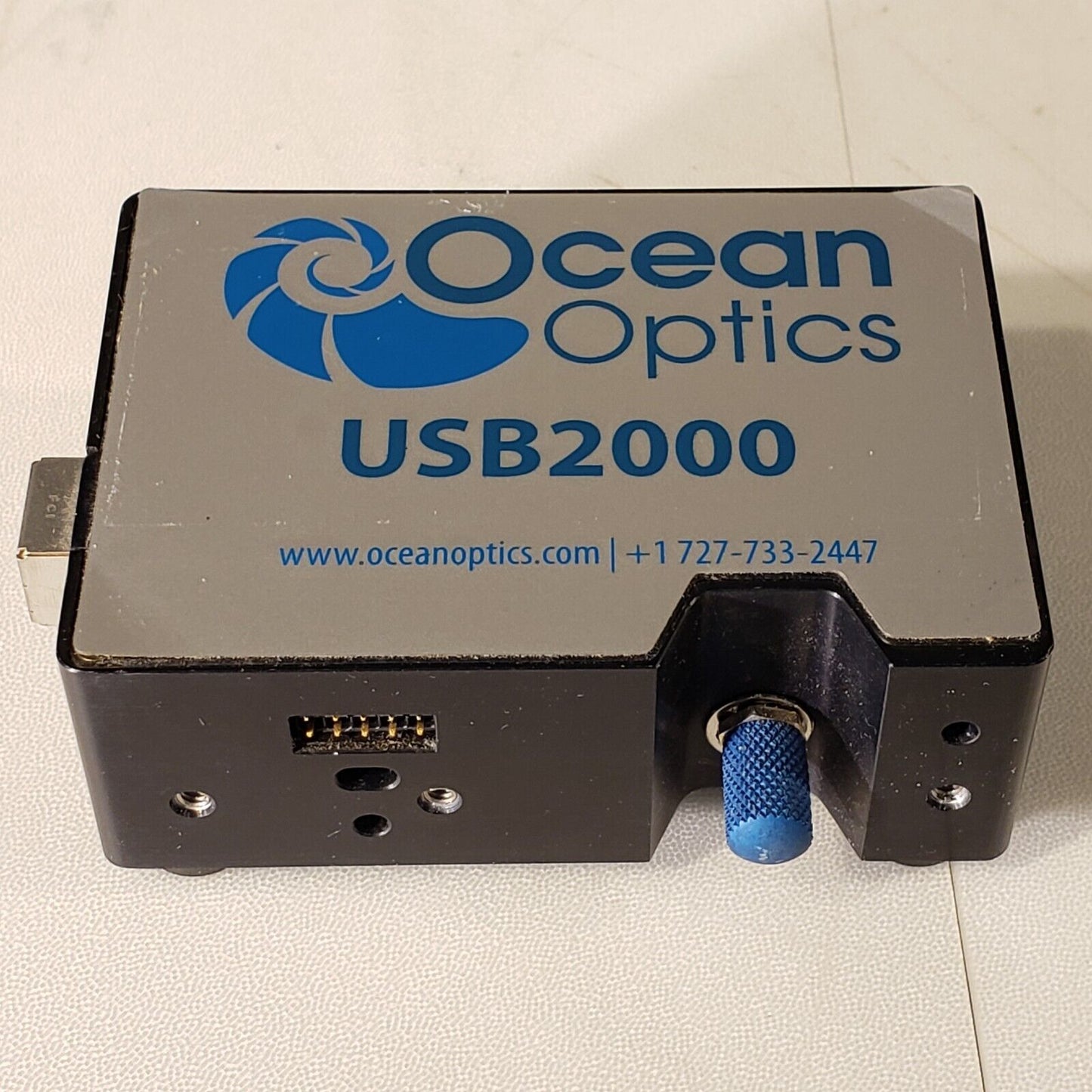 Ocean Optics USB2000 Fiber Optic Spectrometer - NEEDS FIRMWARE FLASH