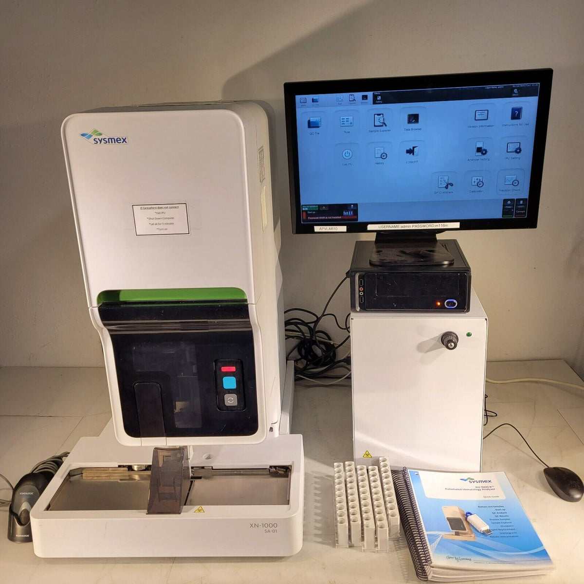 Sysmex XN-1000 XN-10 Automated Hematology Analyzer w/ Software Flow Cy ...