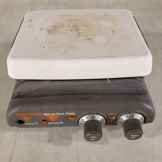 Corning PC-420 Stirrer And Hotplate Magnetic Burner Adjustable Heat And Speed
