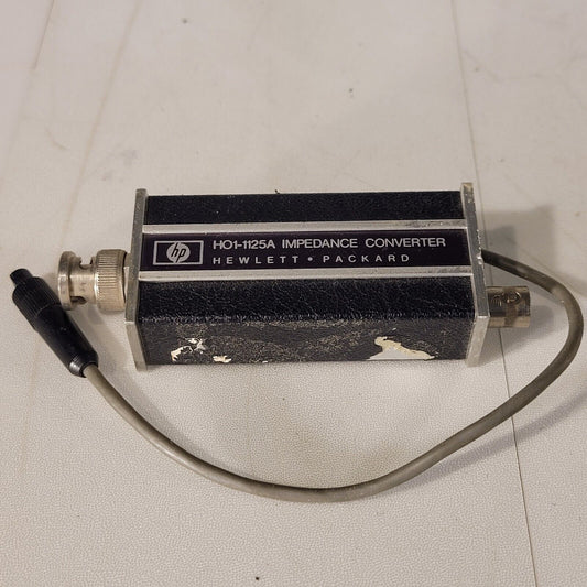 HP HO1-1125A Impedance Converter For HP CO1-10020A.10X DC/AC Compatible