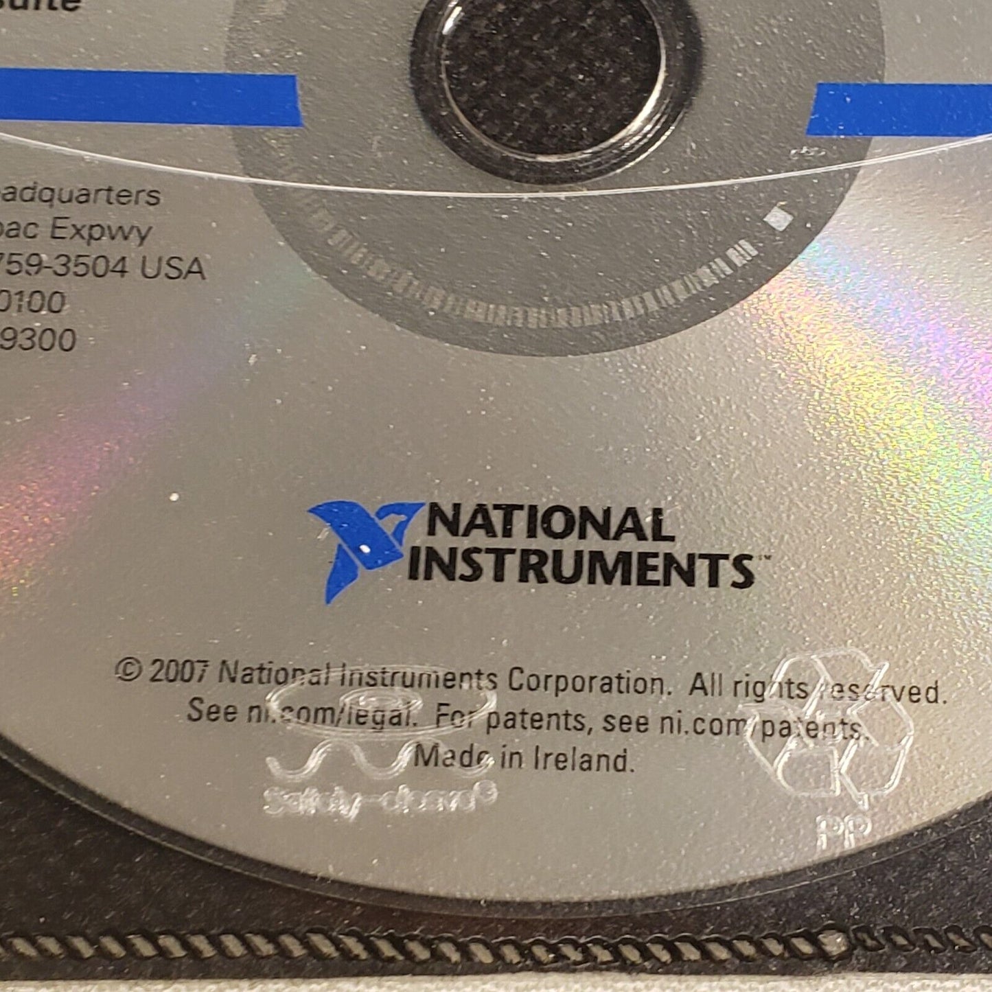 NI Developer Suite Fourth Quarter 2007 8.1.2 Measurement Studio Enterprise