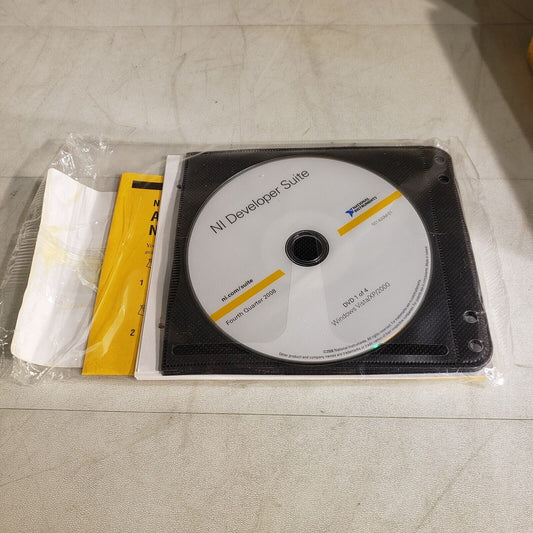 National Instruments 500909M-910 NI Developer Suite Quarterly DVD Set NOV 2008