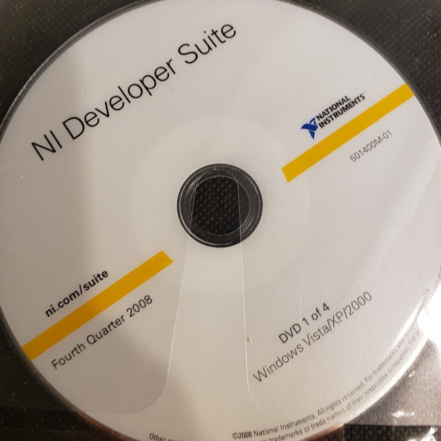 National Instruments 500909M-910 NI Developer Suite Quarterly DVD Set NOV 2008