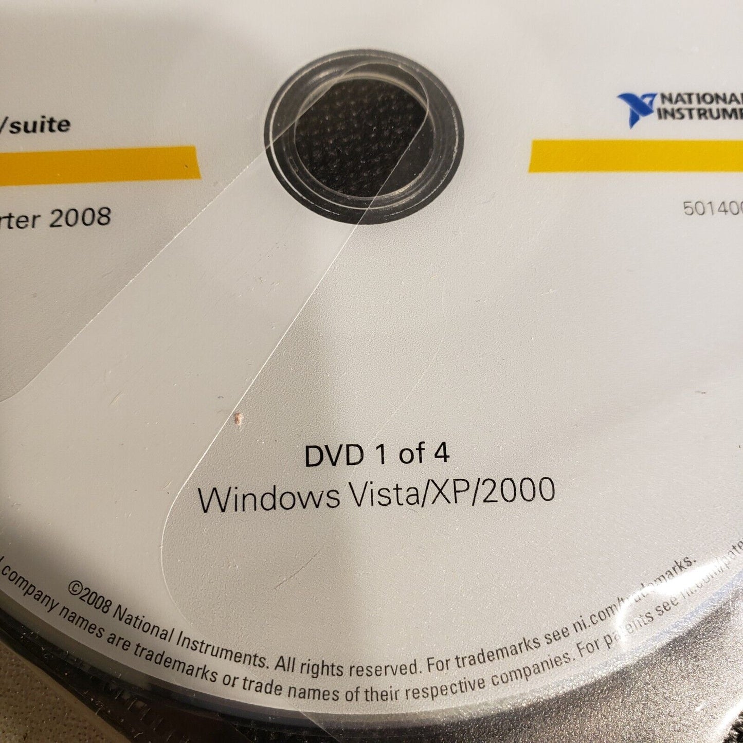 National Instruments 500909M-910 NI Developer Suite Quarterly DVD Set NOV 2008