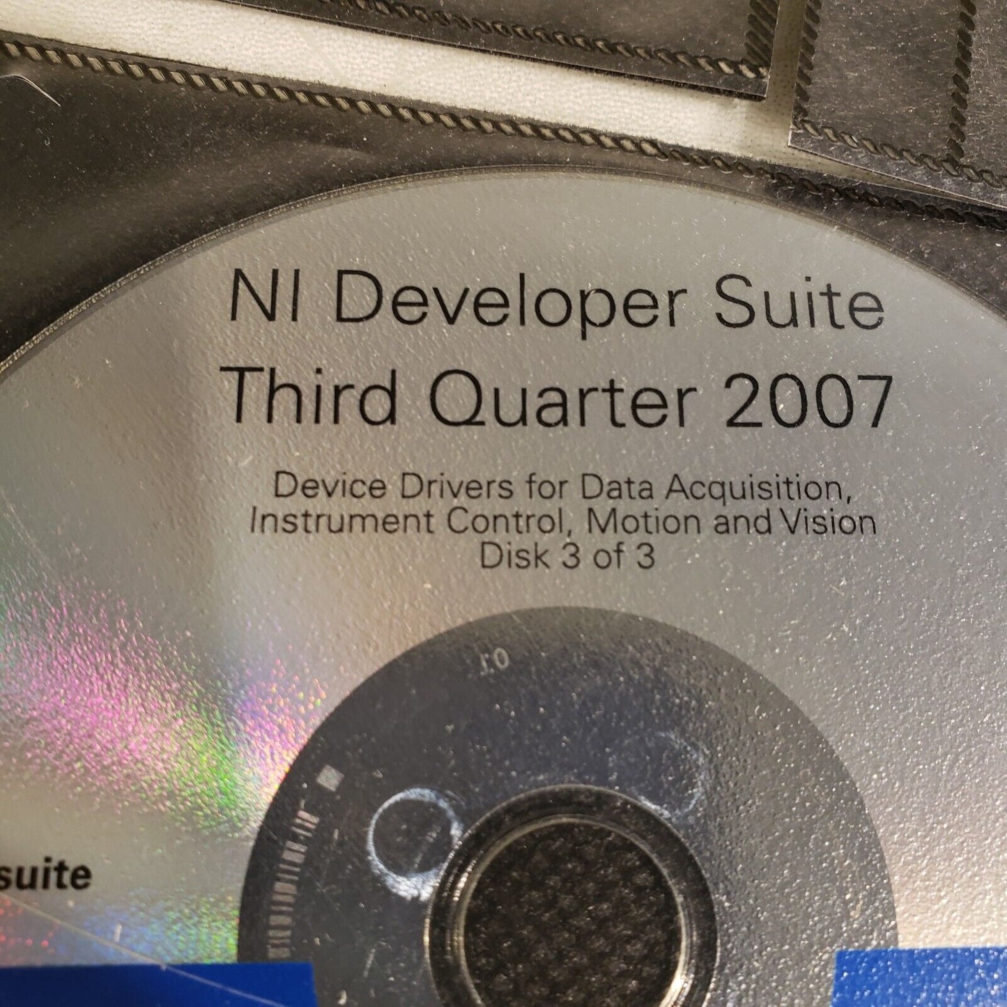 National Instruments 501400H NI Developer Suite Third Quarter 2007 DVD Set Of 3