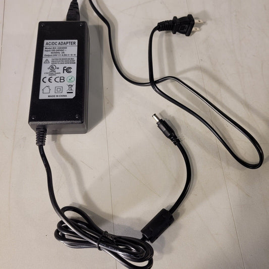 I.T.E Power Supply BX-2404000 AC/DC Adapter 5.5 mm Input 100-240VAC OEM Original